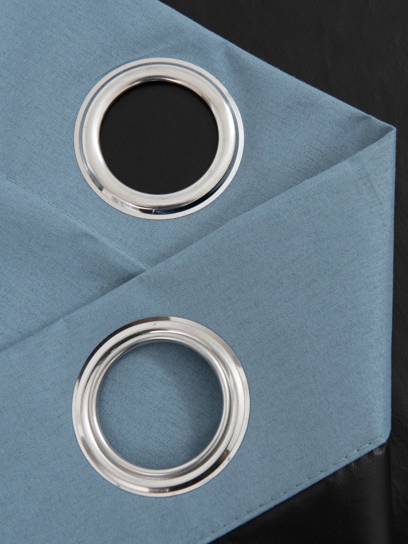 Rideaux occultants 100% solides avec œillets, rideaux de confidentialité totale pour chambre à coucher, beaux rideaux pour salon, 1 pièce