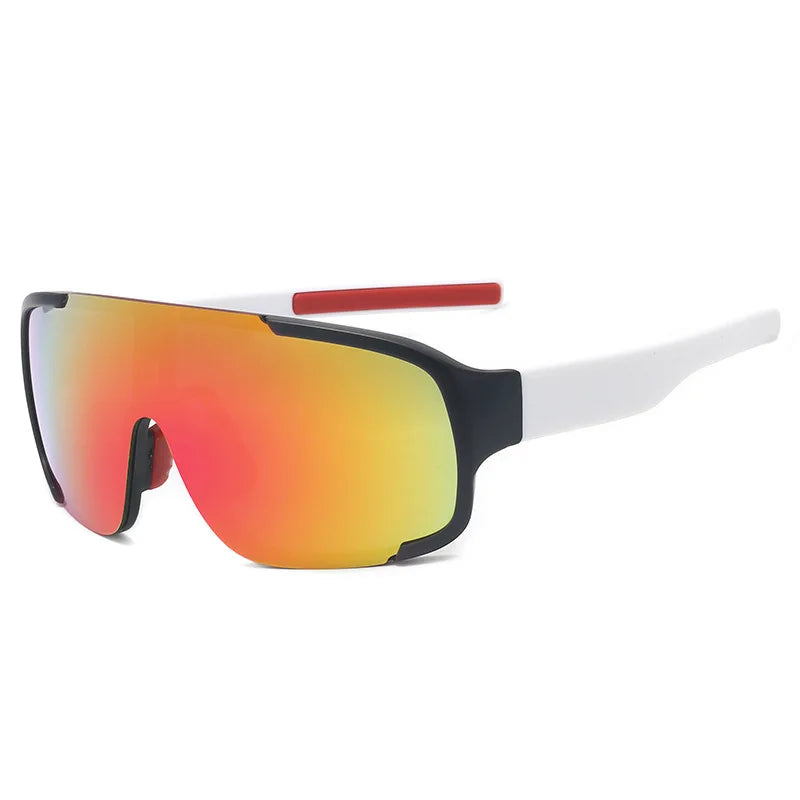 Lunettes Cyclisme Style Y2K Réfléchissantes — Coupe-Vent Route Équitation