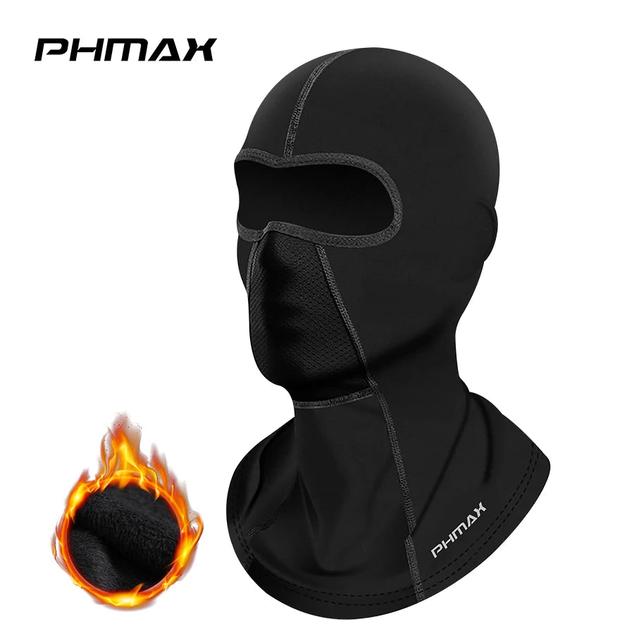 PHMAX Mascarilla de montar para motocicleta, protección contra el viento y el calor, transpirable, máscara facial completa, pasamontañas, sombrero, bufanda, gorra, moto, motociclista, gorra de viento
