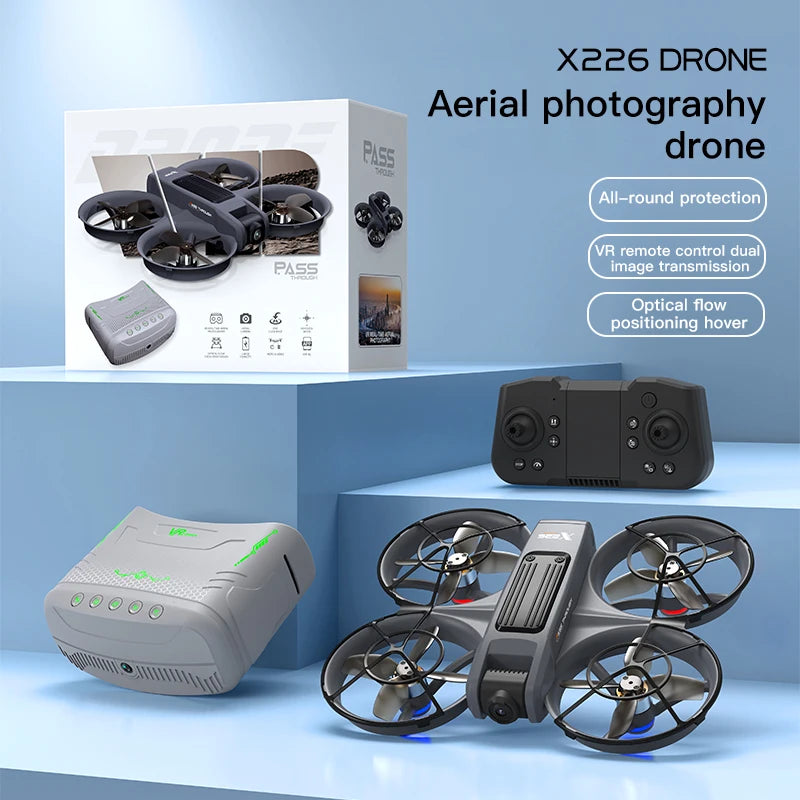 Mini drone professionnel 4K — hélicoptère RC, avion avec écran, quadricoptère, jouet cadeau enfants
