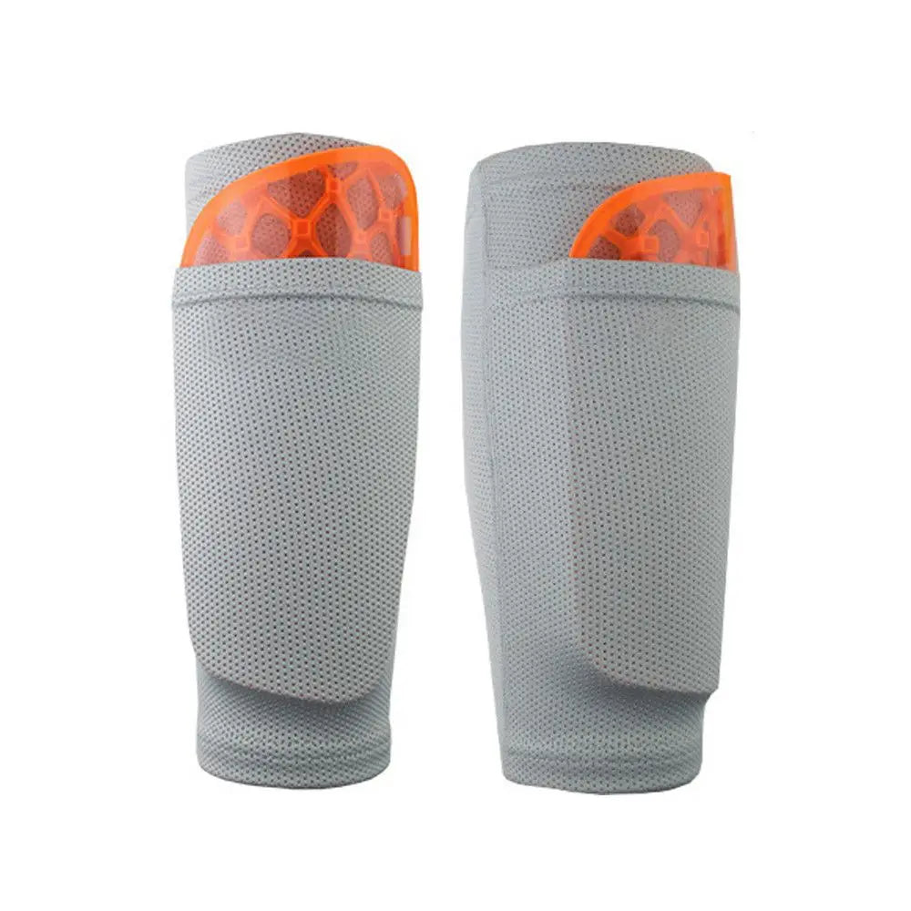 Manchons Porte-Protège-Tibias Football Nylon — Respirants, Enfants & Adultes