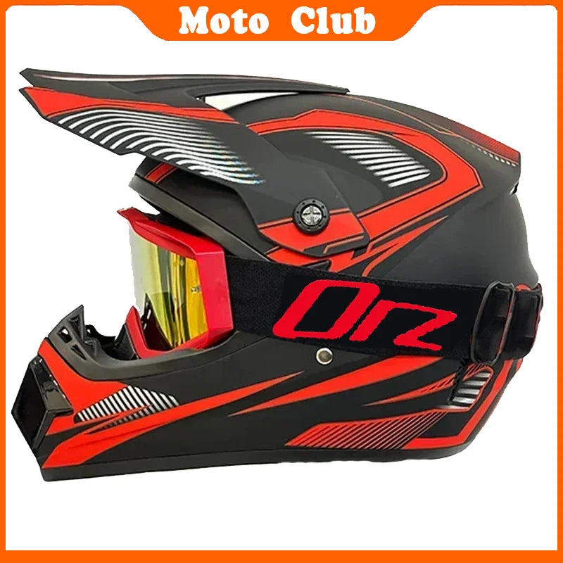 Professional Motorcycle Helmet Motocross Off-Road Protective Helmet Children's Off-Road Helmet Capacete De Motocicleta Goggles Gifts