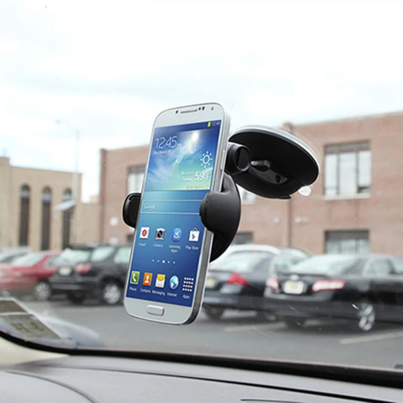 Support de téléphone portable universel pour voiture, support de téléphone dans la voiture, support de cellule de pare-brise, support de smartphone