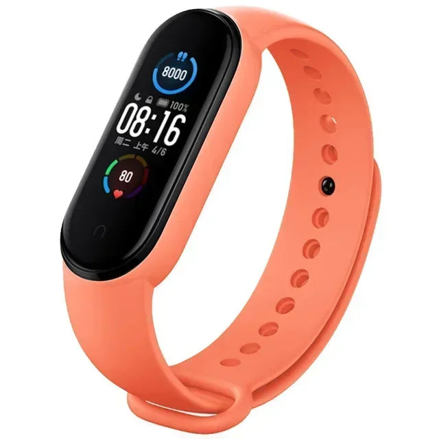 Bracelet Silicone Remplacement Band 3/4/5/6/7 — Accessoires Montre Connectée