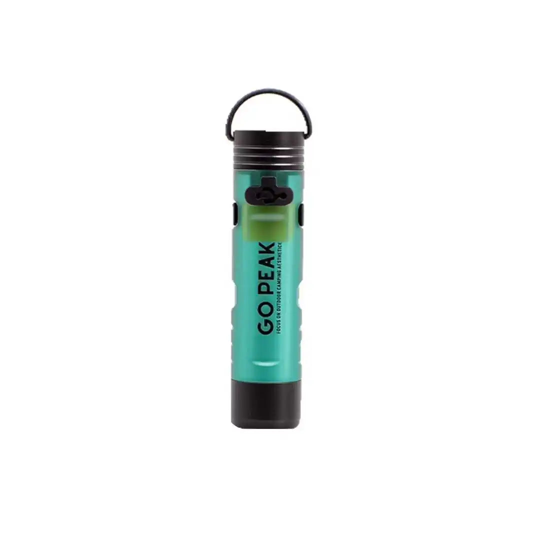 Mini lampe torche de poche Gopeak, LED extérieure, avec clip pour clés et casquette, torche 5050, longue autonomie, rechargeable par USB, pour randonnée, camping et sentiers d'urgence