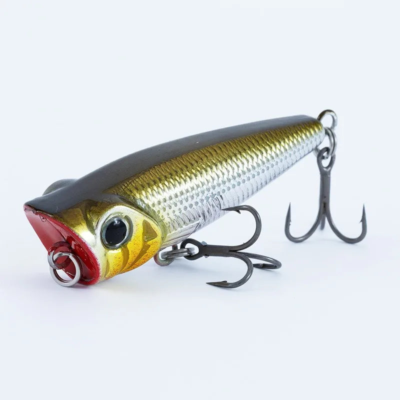 Mini Popper Leurre de Pêche Flottant — 5.3cm / 4.5g Wobbler