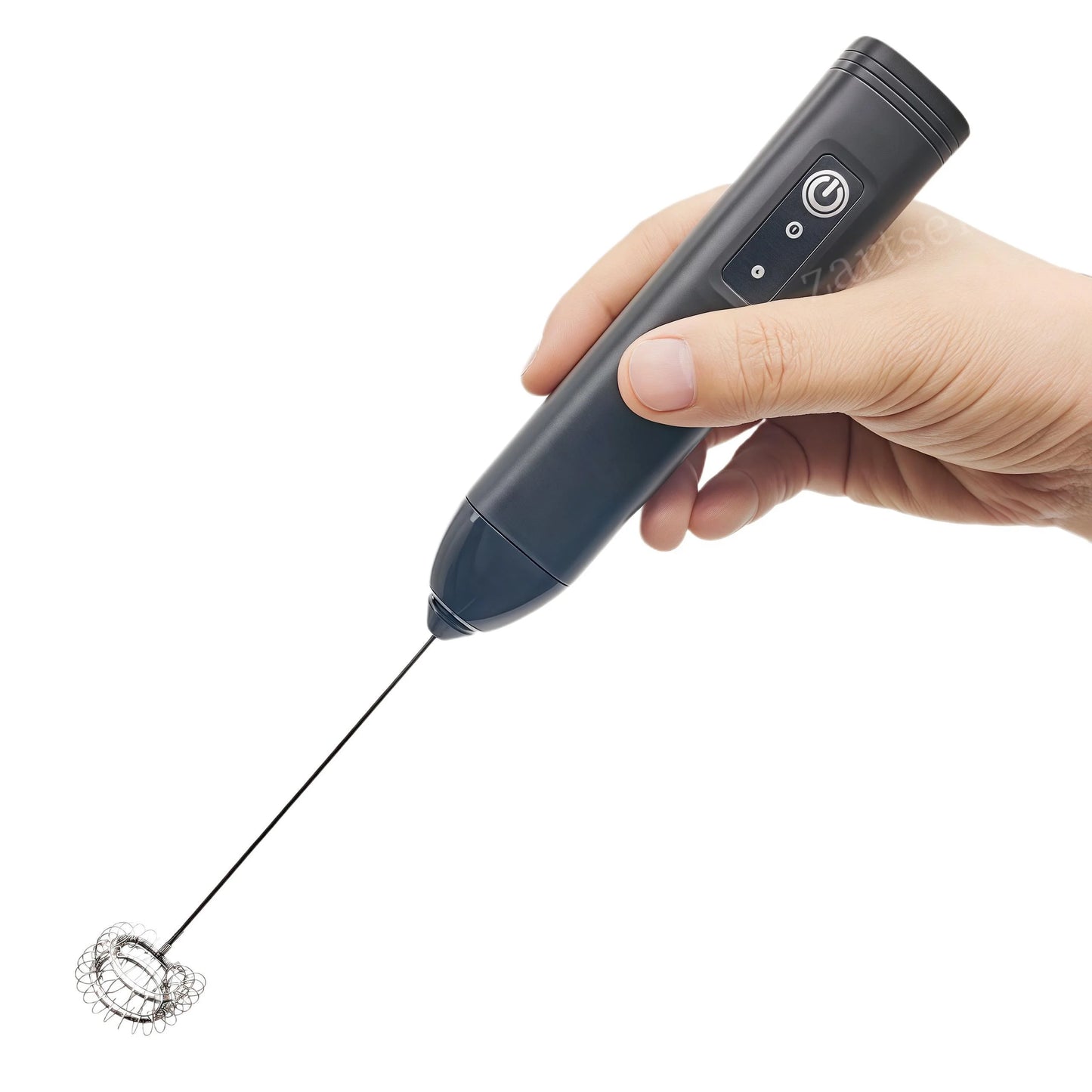 Electric Cordless Milk Frother Type-C Handheld Stainless Steel Mixer Mini Coffee Maker Whisk Blender for Coffee Cappuccino Cream