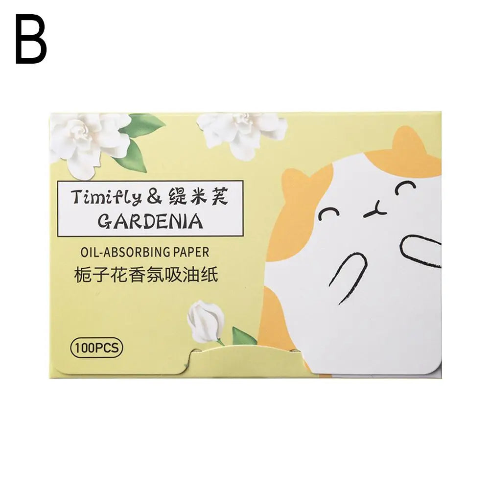 100 Pcs New Oil Blotting Paper Facial Portable Wipes Face Cleaner Oil Control Face Cleaning Tools Oil Absorbing