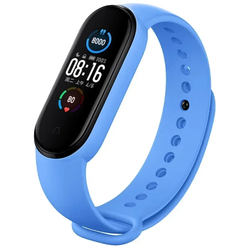 Bracelet Silicone Remplacement Band 3/4/5/6/7 — Accessoires Montre Connectée
