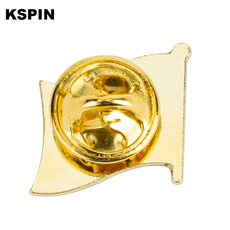 Broche de bandera marroquí, insignia de solapa, pines KS-0131