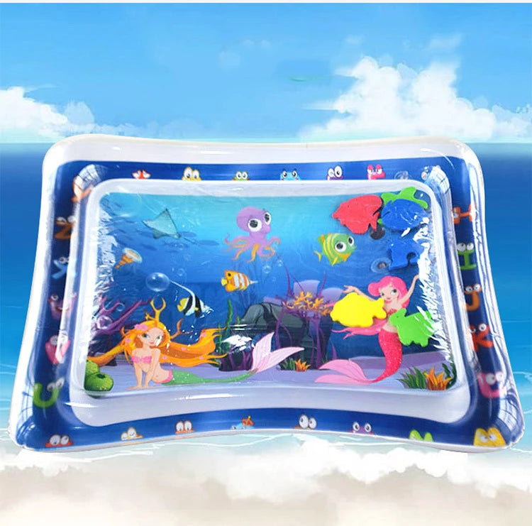 Tapis de jeu gonflable pour bébé, coussin d'eau en PVC pour nourrissons, temps du ventre, coussin d'eau pour enfants, jouets d'activité de développement pour l'éducation précoce