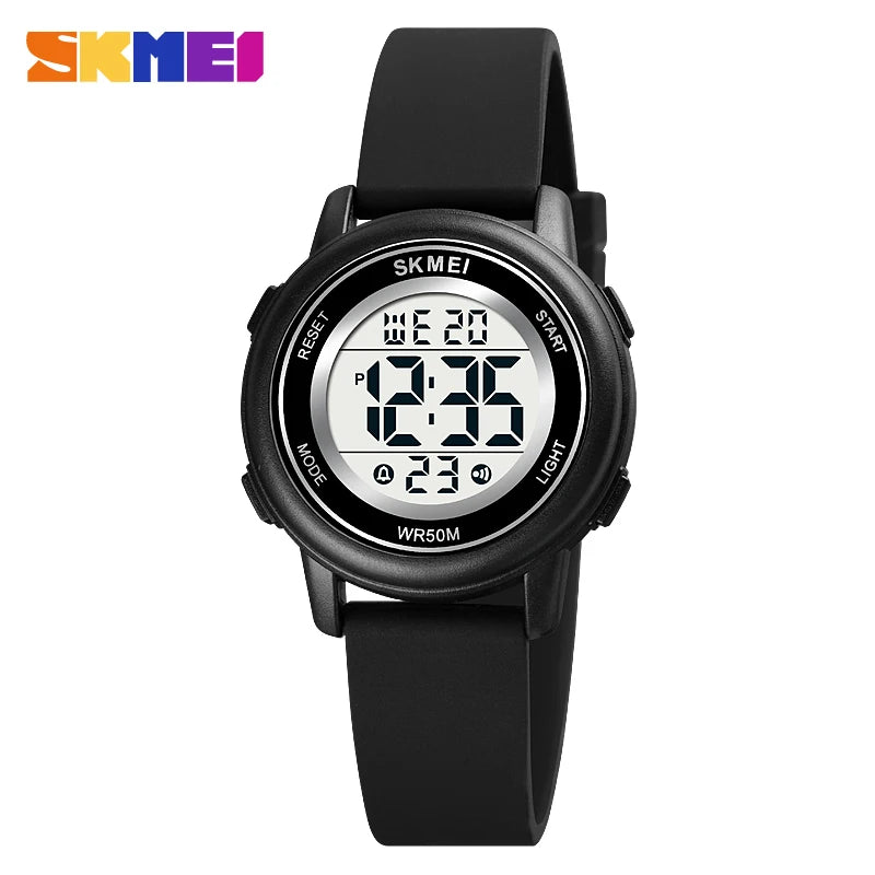 SKMEI 1721 Waterproof Children's Electronic Watch Boy Girl Colorful Sports Kids Digital Shockproof Children's Watch