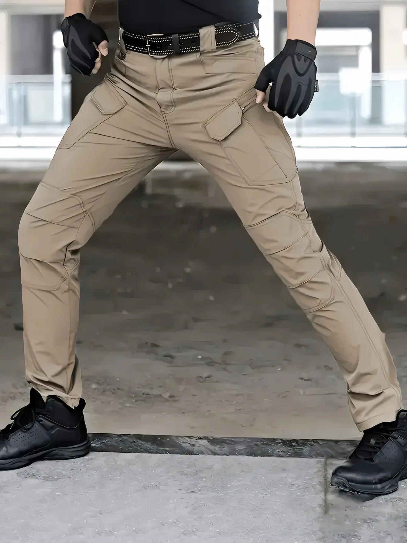 Pantalon Cargo tactique pour hommes, grande taille 6XL, pantalon de sport décontracté en plein air, randonnée pêche, imperméable, multi-poches