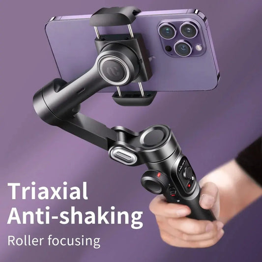 AOCHUAN 3-Axis Gimbal Stabilizer, SmartRecruitment for Smartphone, iPhone Android, AI, Face Tracking, TikTok Vlog