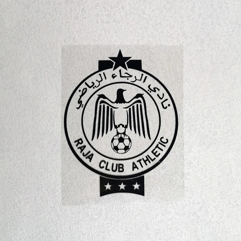 Morocco Raja Casablanca Car Stickers, Reflective Football Decal for Fuel Tank Cap, Motorcycle Trunk Windshield