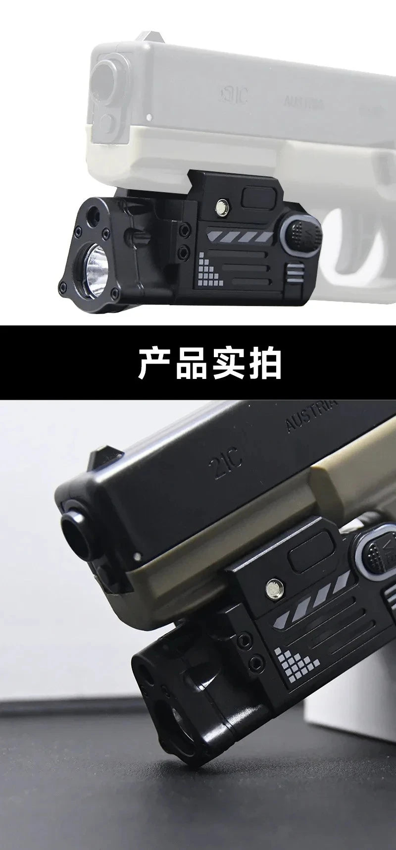 Nouvelle lunette laser SBAL PL 2026 avec point rouge, lampe torche LED stroboscopique, lampe de reconnaissance, fixation pour pistolet en plastique, adaptée aux armes de airsoft et à la chasse