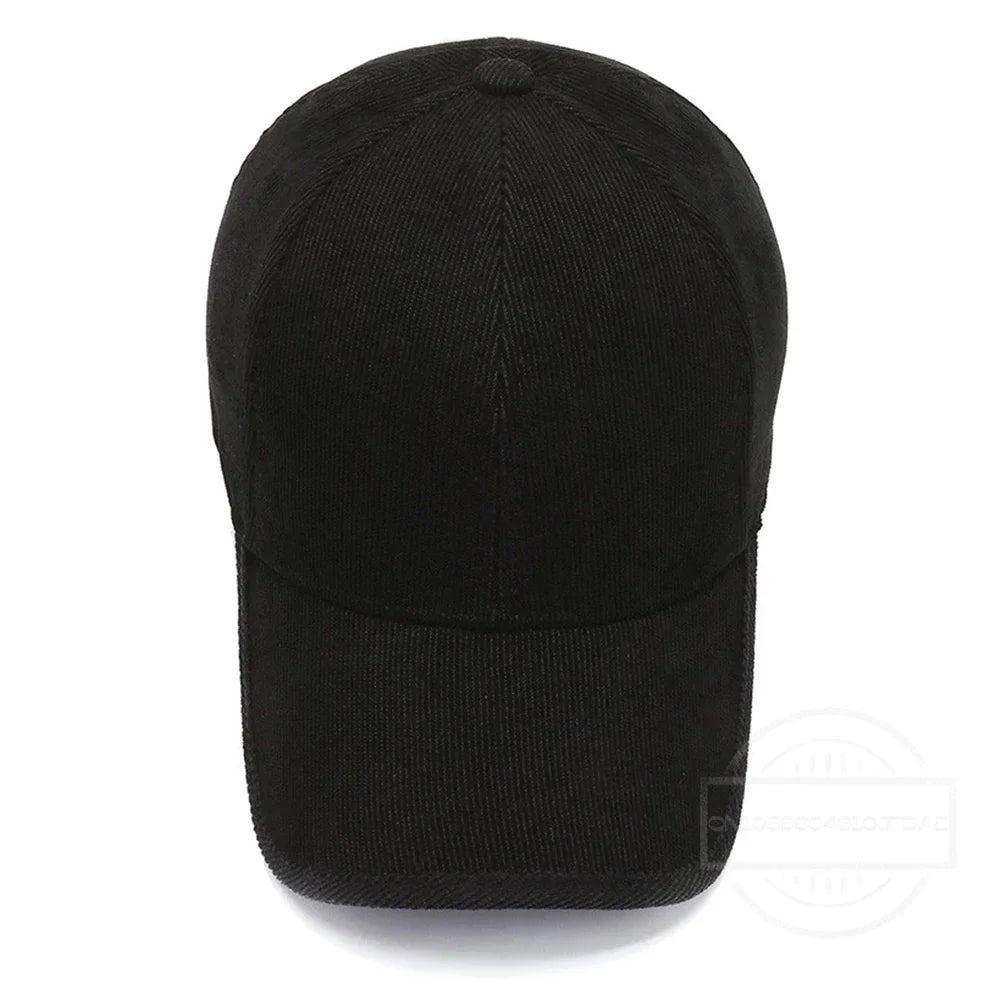Gorra de béisbol de invierno ChimArmyGreen para hombre y mujer, gorra de pana de lujo, gorra de béisbol Snapback Hip Hop, sombreros de camionero con ventajas y zonas de seguridad