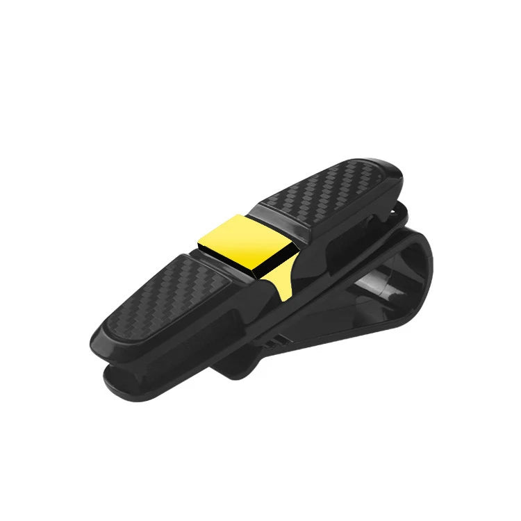 Étui à lunettes de voiture universel, pare-soleil de voiture, porte-lunettes, Clip pour carte, porte-billet, accessoires d'intérieur automobile