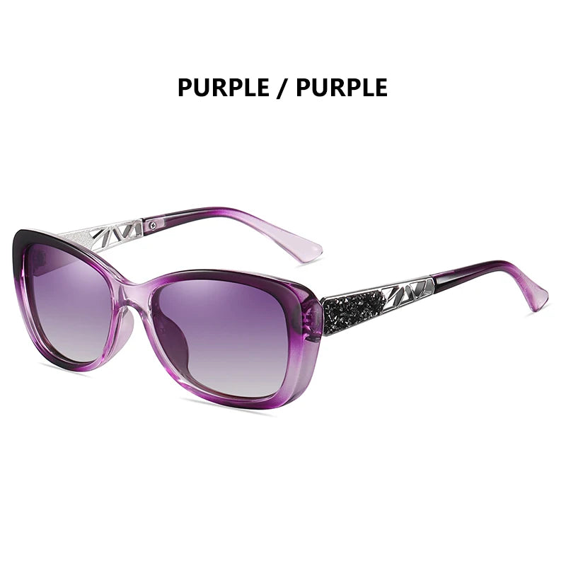 LM 2024 gafas de sol de mujer con lentes degradadas polarizadas, diseño de lujo para damas, elegantes, UV400, gafas de moda, Lunette De Soleil Femme