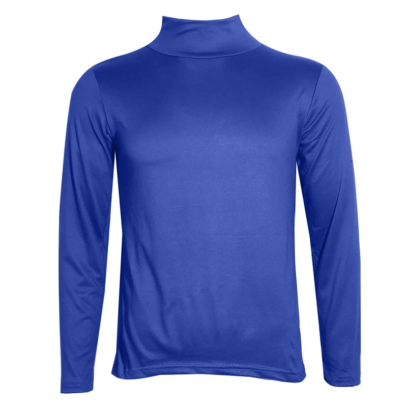 Sous-Vêtement Thermique Col Haut Homme — Mince Manches Longues Hiver Automne