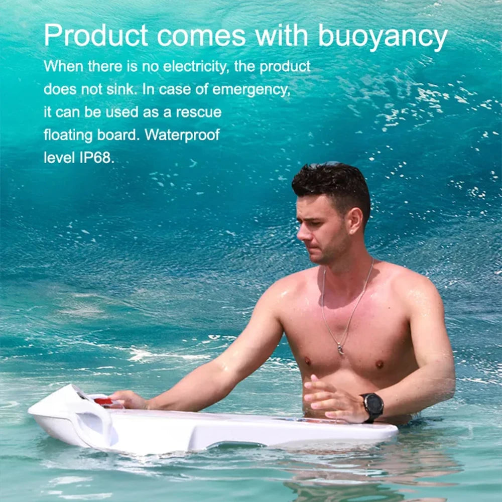 Planche de surf électrique à jet 2025 — hélice sous-marine, vitesse rapide, scooter aquatique, motomarine