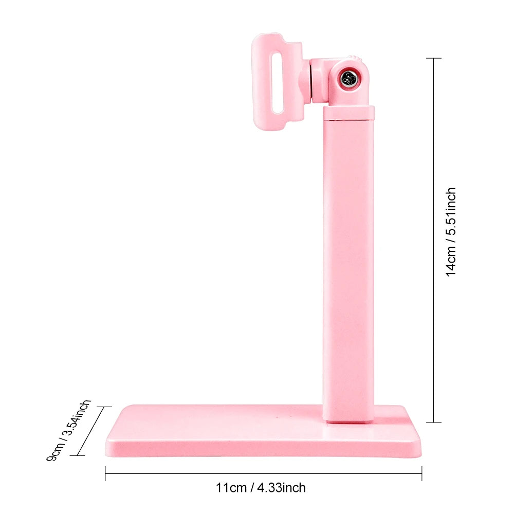 Mini professionnel Nail Art UV lumière LED affichage Rechargeable Portable sèche-ongles lumière LED Base de Support pour Nail Art amovible