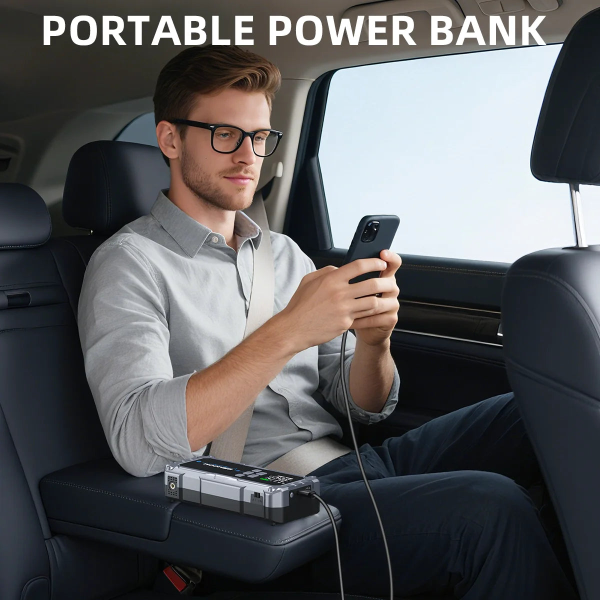 Pompe à Air 150PSI, batterie de voiture, Booster d'urgence 7000A, démarreur de saut de voiture, batterie externe, dispositif de démarrage Portable, démarreur de voiture, nouveau