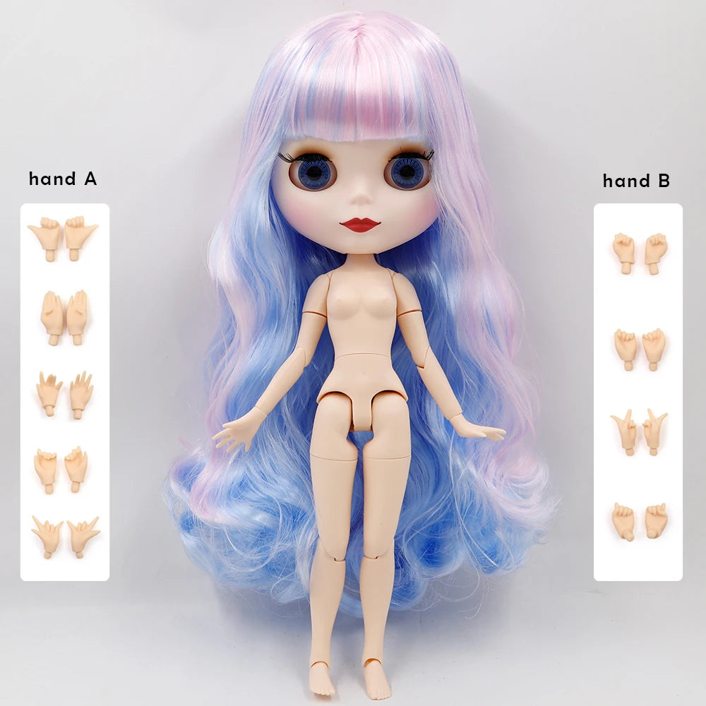 ICY DBS Blyth Muñeca de 1/6 cuerpo articulado DIY BJD juguetes de moda muñecas niña regalo oferta especial en venta con set de manos A y B