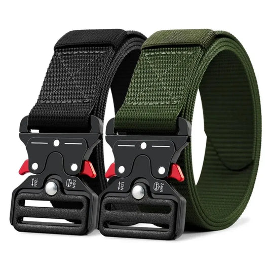 Cinturón multifuncional para hombre, lona de alta calidad para nailon, cinturón de lujo para hombre, jeans deportivos para mujer
