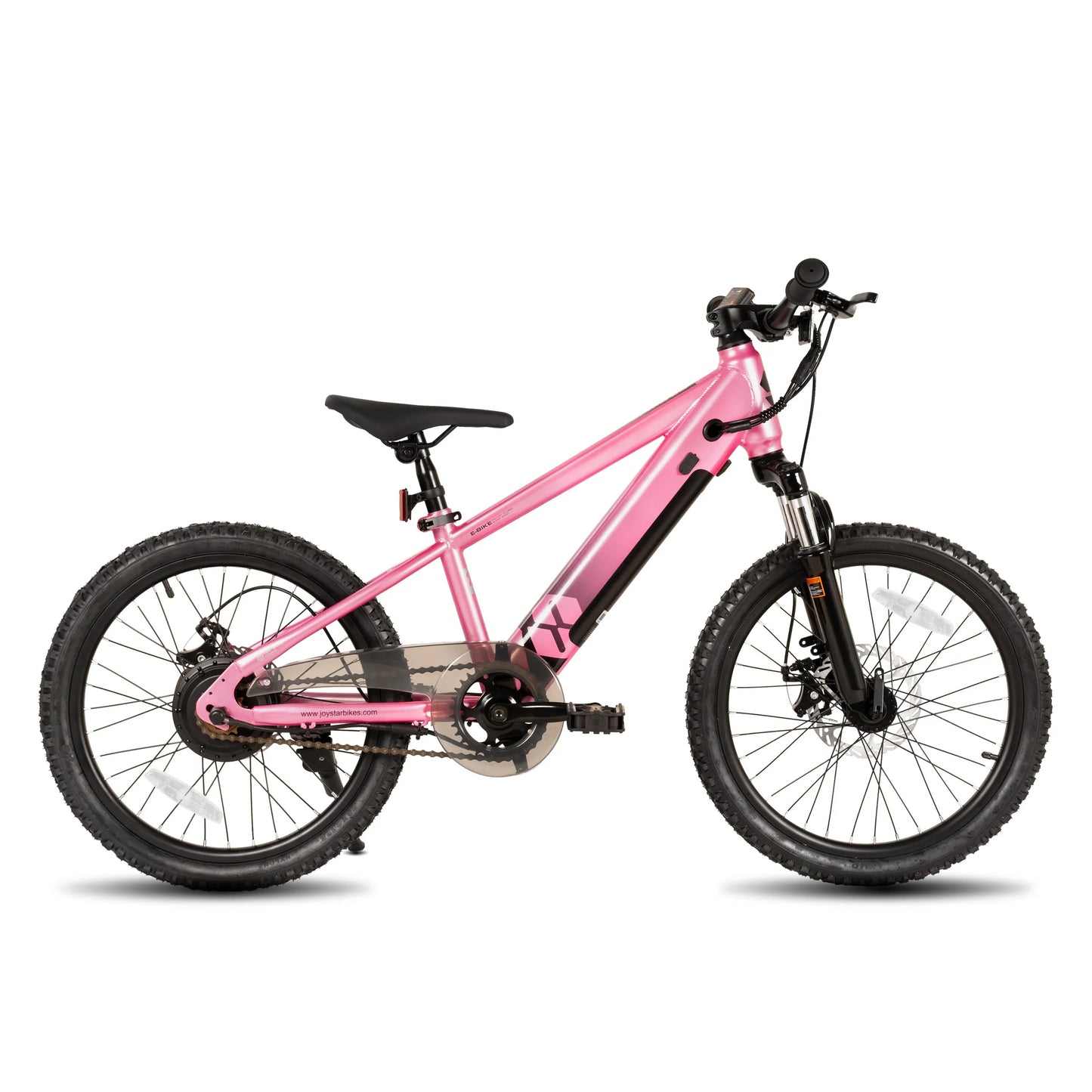 JOYSTAR Electric Bike for Kids Teens 7+ Years Old with 250W Motor, 15 Miles 15 MPH Electric Mountain Bike Safe Mini Electric Bikes