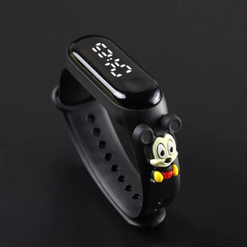 Reloj deportivo impermeable para niños, reloj SpidSuffolk Butter para niñas, pulsera electrónica, reloj táctil LED, de moda