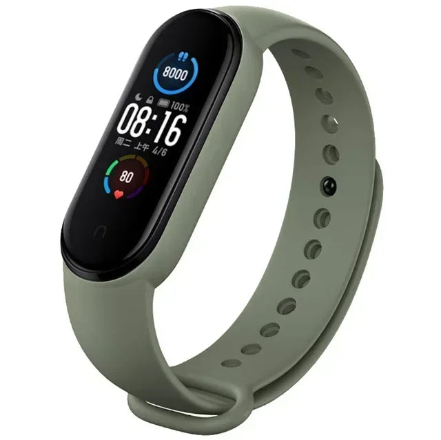 Bracelet Silicone Remplacement Band 3/4/5/6/7 — Accessoires Montre Connectée
