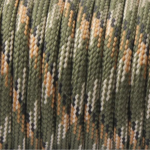 Paracorde à 9 cœurs, 650lb, 5/15/31m de diamètre, 4mm, corde de Parachute de survie tactique militaire pour bricolage, fabrication de lanière, Bracelet, collier de chien, tente