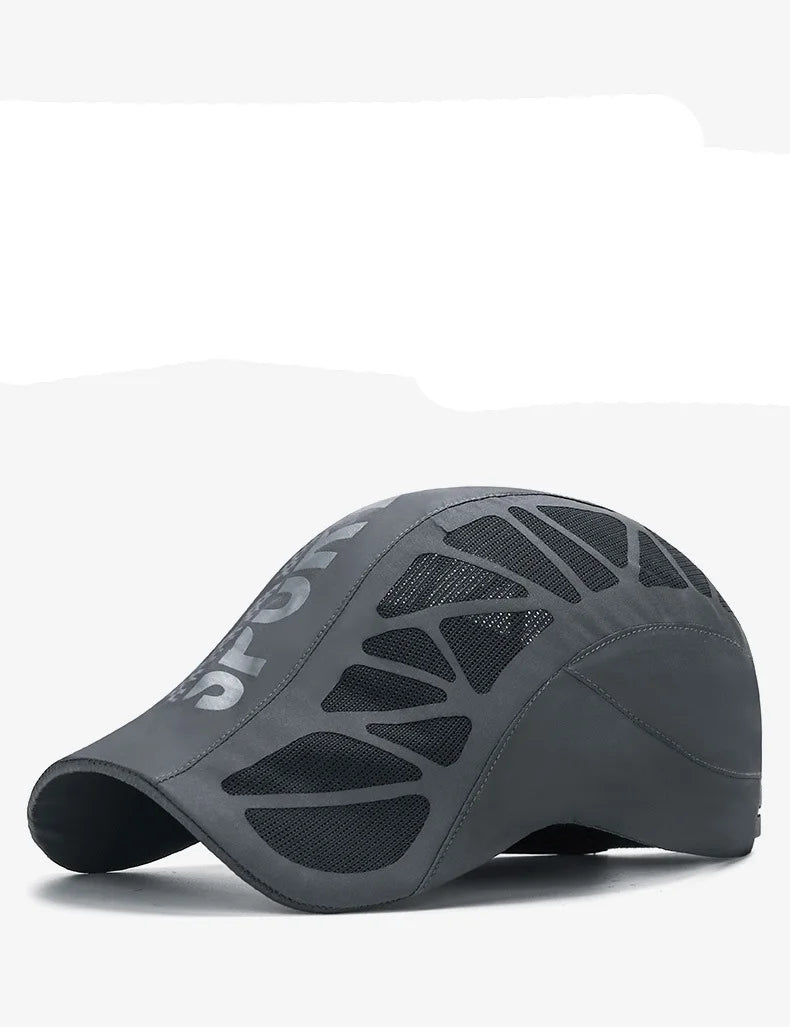 Chapeau de Sport Alphabet pour hommes, nouveau chapeau d'été en maille respirante, ombre à séchage rapide, casquette de protection solaire d'extérieur