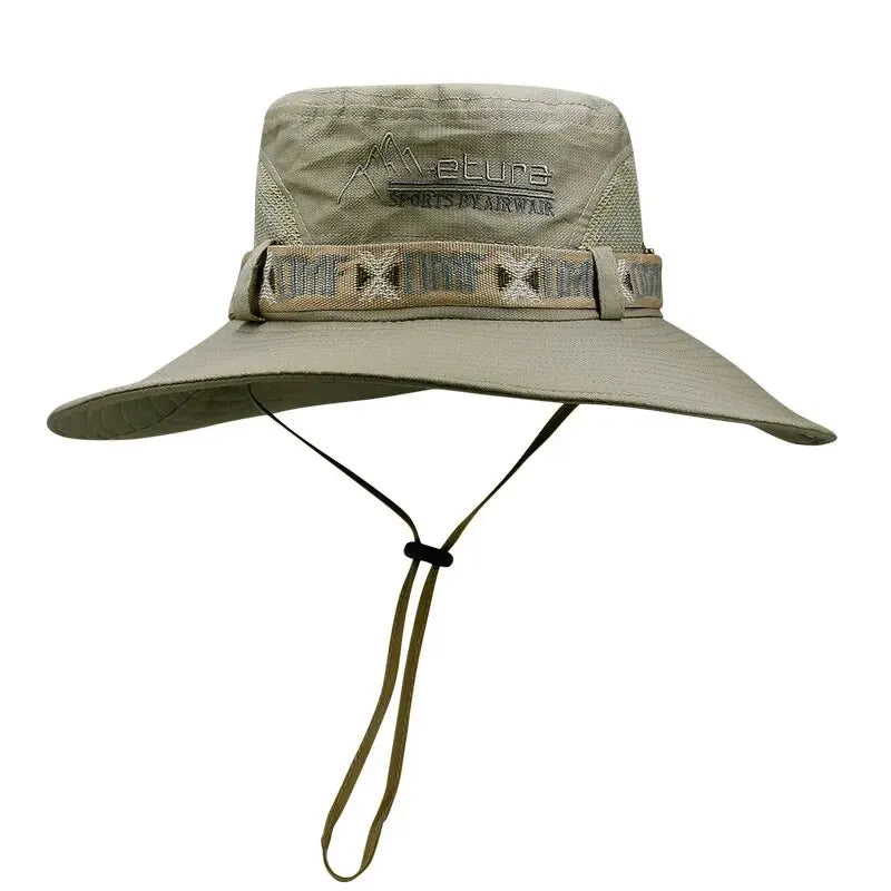Chapeau Seau Été Protection UV — Pêche, Chasse, Randonnée & Plage Homme Femme