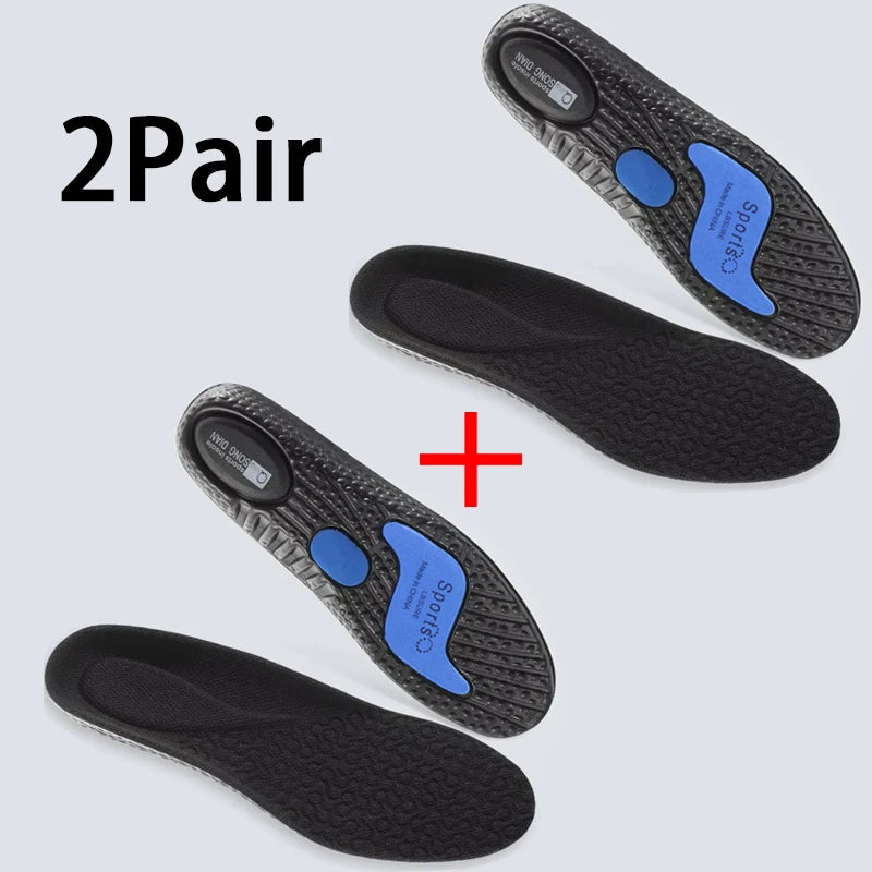 Semelles Intérieures Sport Orthopédiques — Absorption Chocs, Fasciite Plantaire, Homme & Femme