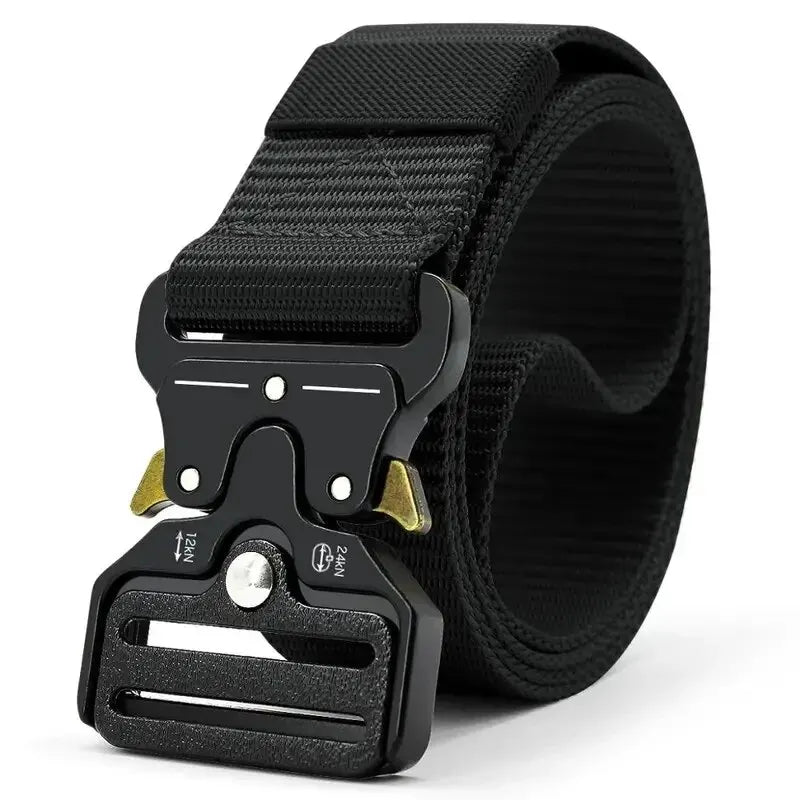 Cinturón multifuncional para hombre, lona de alta calidad para nailon, cinturón de lujo para hombre, jeans deportivos para mujer