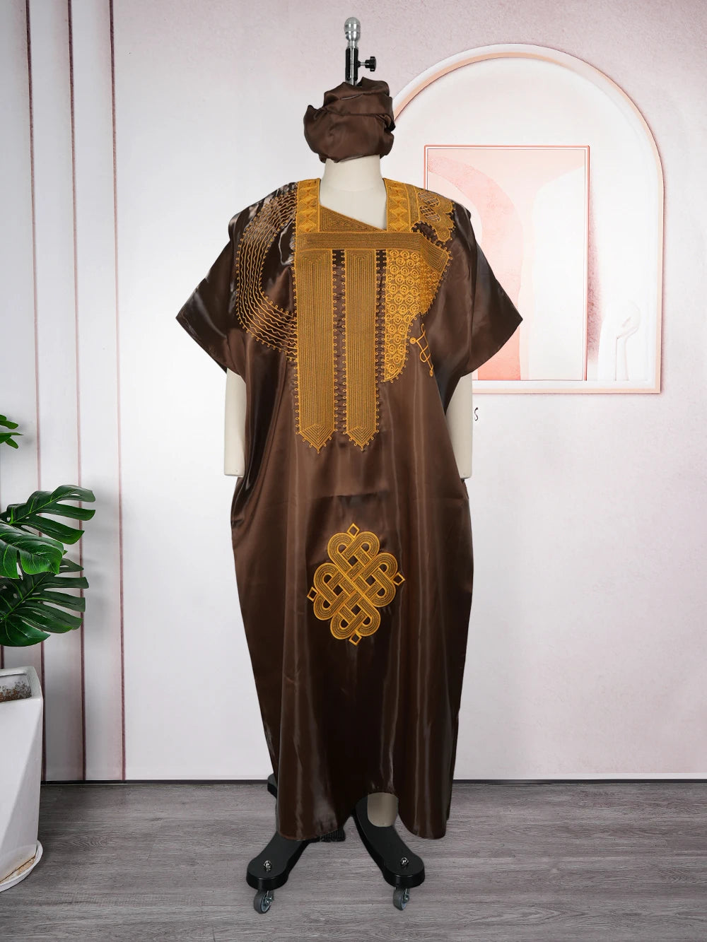 Robes africaines pour femmes, vêtements traditionnels africains Dashiki Ankara, Robe brodée Abayas, Kaftan musulman, Robe Maxi longue