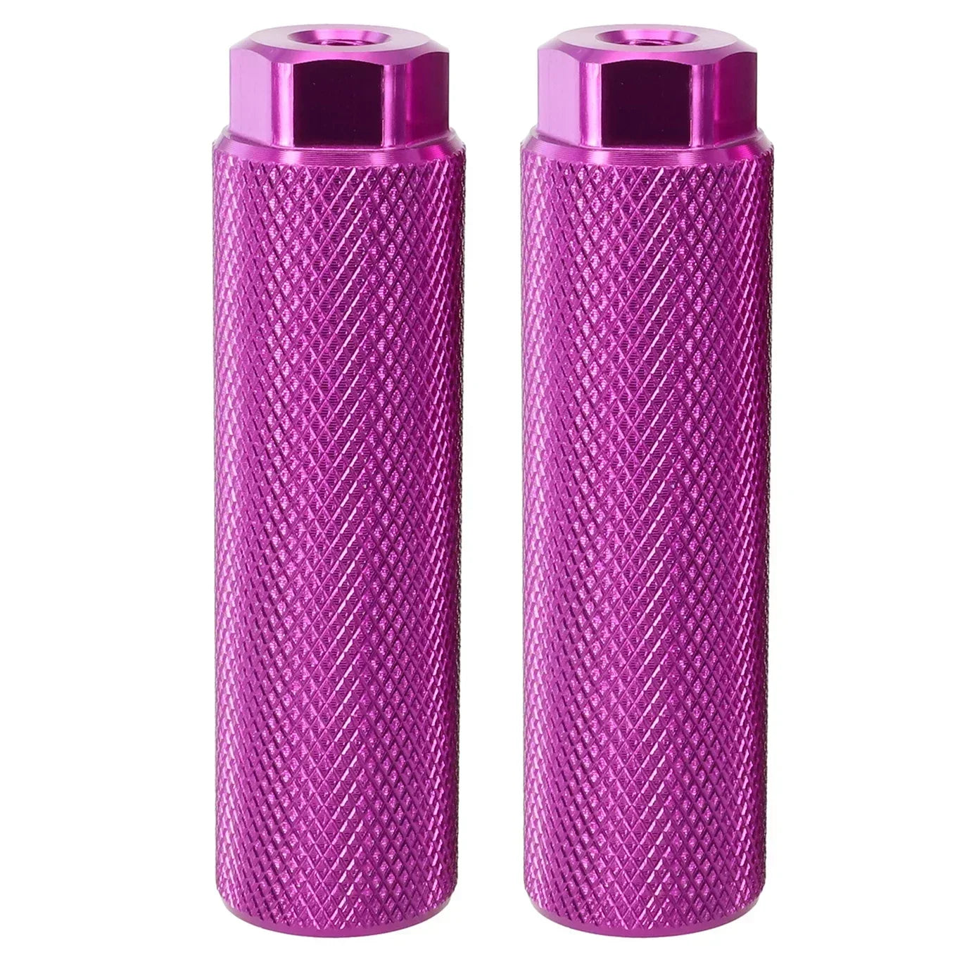 Anti-Slip Aluminum Alloy Bicycle BMX Foot Pegs, Suitable for 3-8 Inch Axles, Non-Slip Footrests