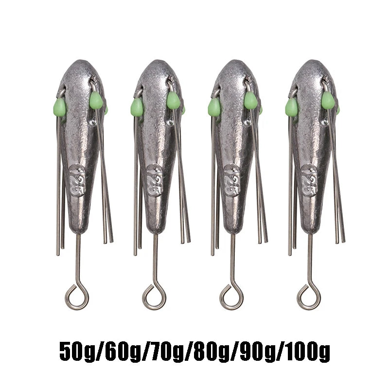Plombs de Pêche 50g à 100g — Lest Fond Carpe & Mer