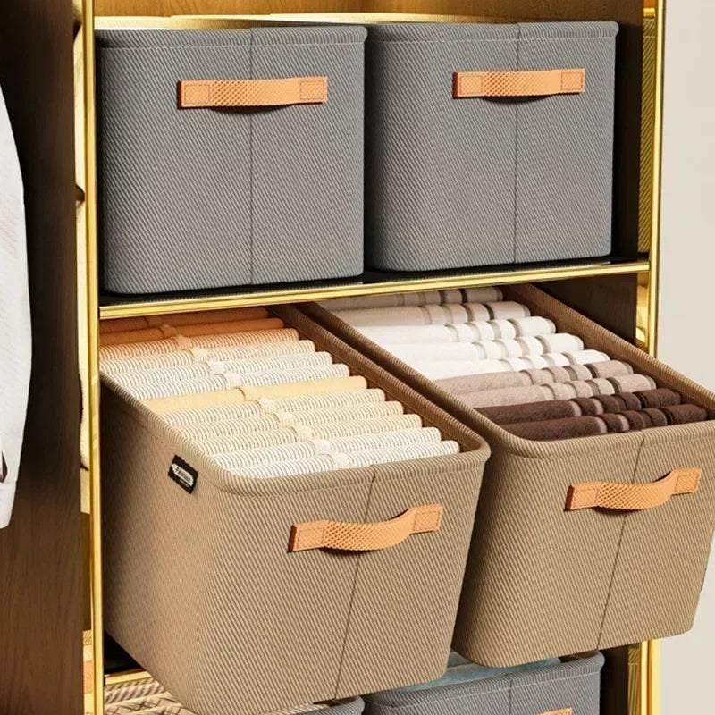 Wardrobe Storage Box for closet storage, underwear drawers, bedroom cabinet, socks, bra, pants organizer