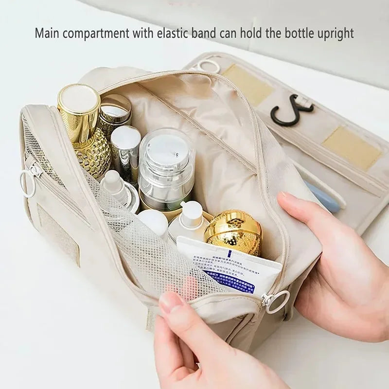 Sac de Maquillage Voyage — Nécessaire Salle de Bain Étanche Femme