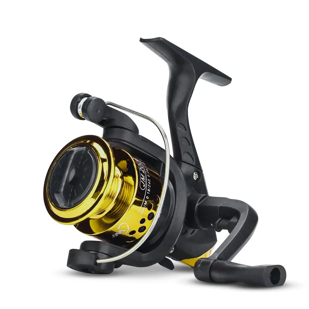 Moulinets de pêche Spinning 5.2:1 roue en plastique moulinet de pêche leurre roue navire appât coulée pêche volante à la traîne