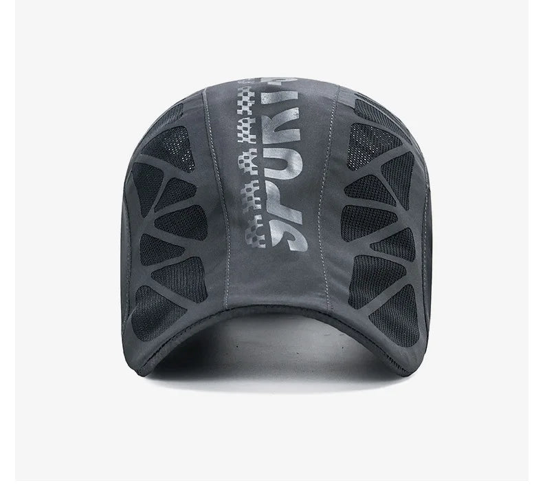 Chapeau de Sport Alphabet pour hommes, nouveau chapeau d'été en maille respirante, ombre à séchage rapide, casquette de protection solaire d'extérieur