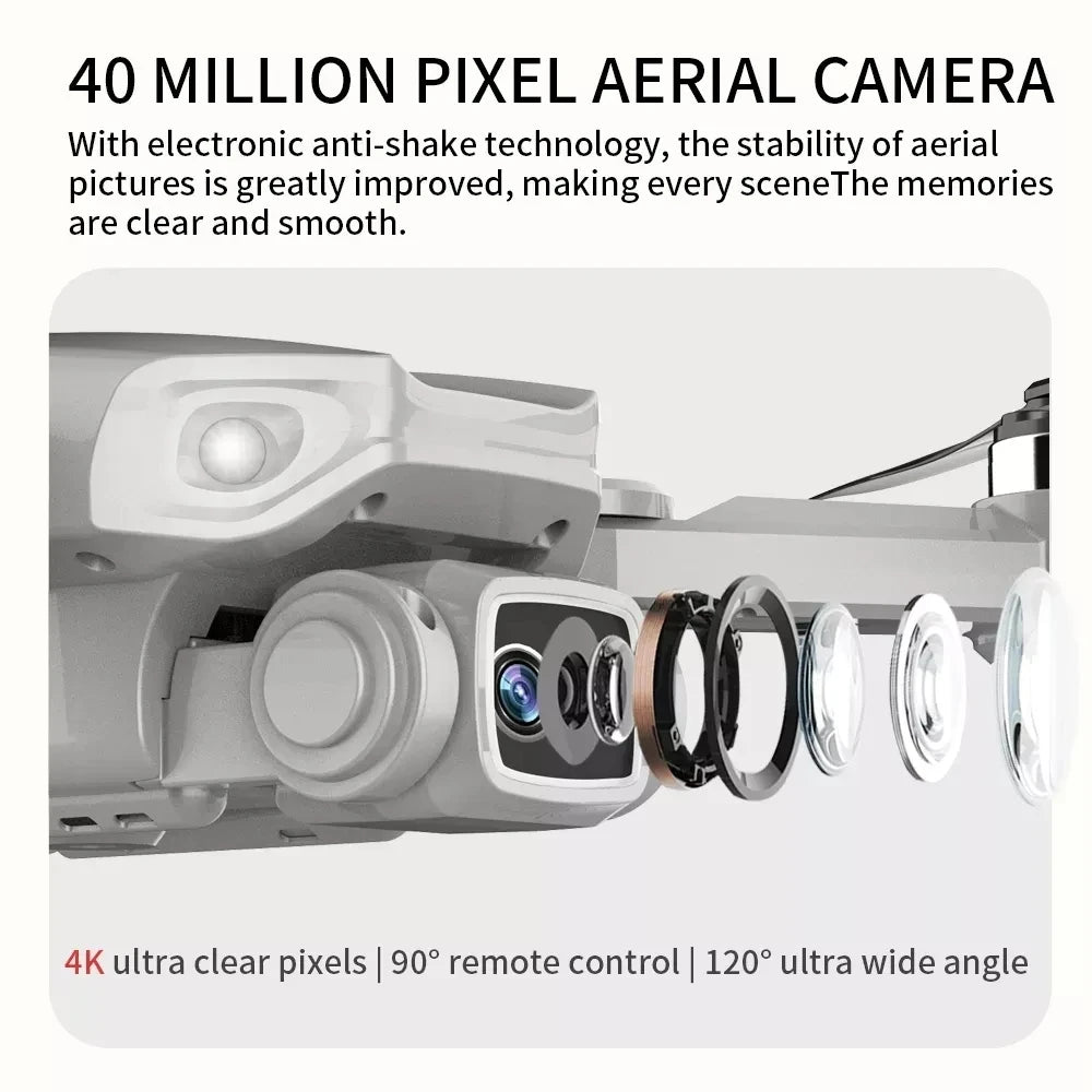 Drone L900 Pro 4K Professional 5G GPS HD Dual Camera Brushless Photography Foldable Quadcopter RC Distance 1.2KM Toy Drones
