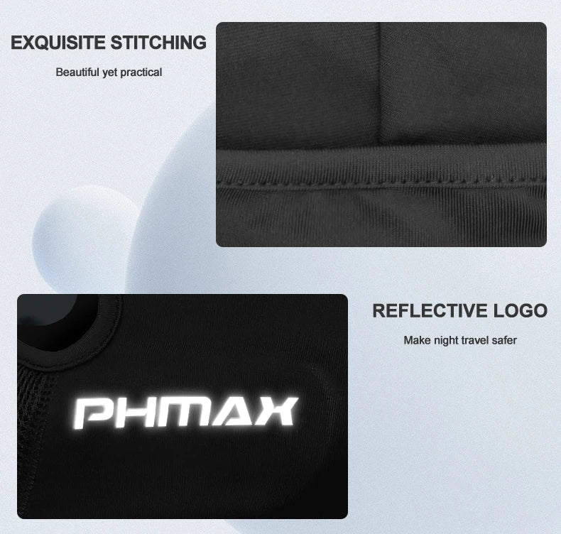 PHMAX Mascarilla de montar para motocicleta, protección contra el viento y el calor, transpirable, máscara facial completa, pasamontañas, sombrero, bufanda, gorra, moto, motociclista, gorra de viento