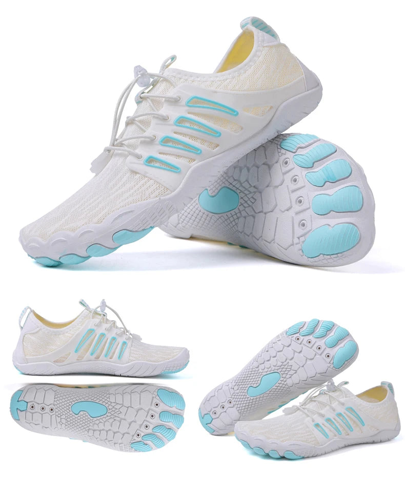 Chaussures d'eau de plage pour hommes et femmes, nu-pieds, natation dans la mer, sports aquatiques