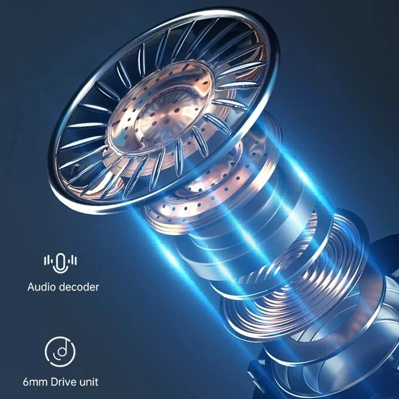 Auriculares inalámbricos Bluetooth M19 TWS, control táctil inteligente, impermeables, pantalla LED, con micrófono