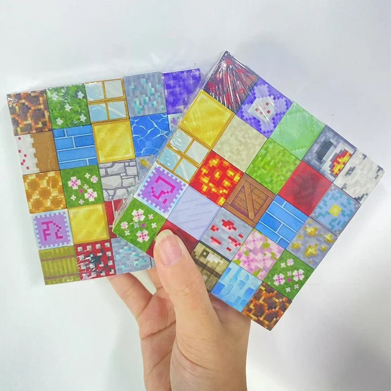 500 Pièces Blocs de Construction Magnétiques Mini Monde — DIY, Puzzle, Jouets Enfants