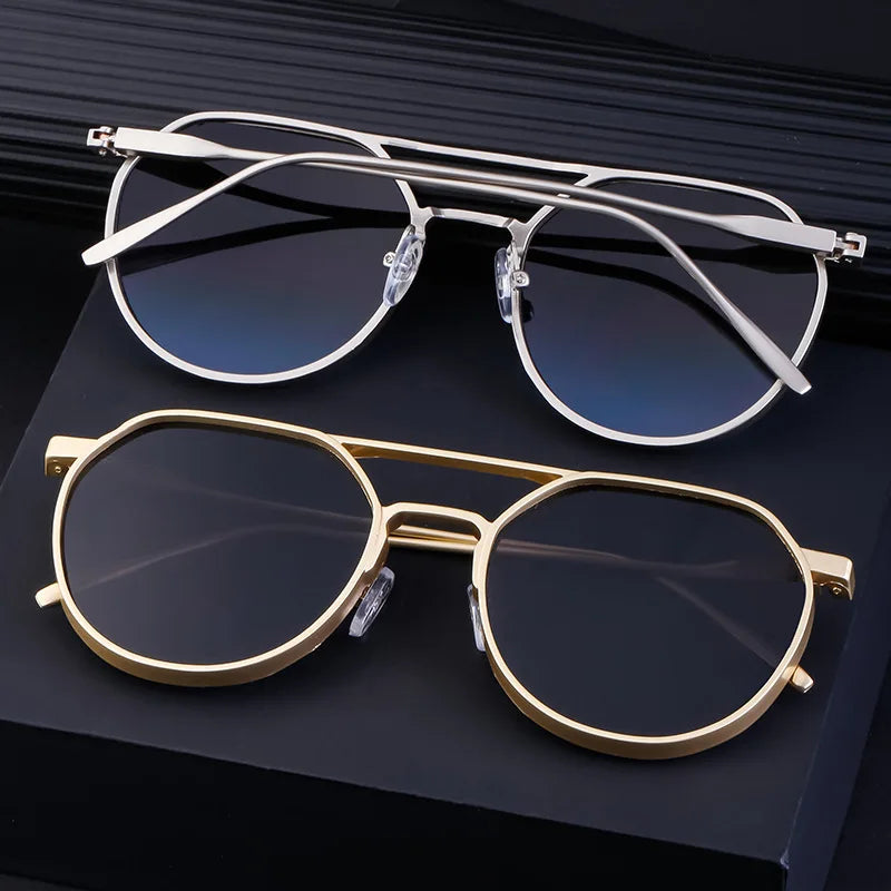 Lunettes de soleil ovales vintage pour hommes — livraison directe, nouveau